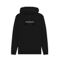 Black Printed Hoody Front