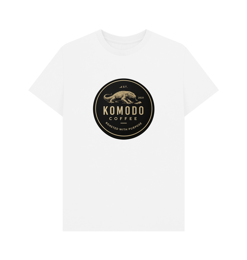 White Printed T-shirt Front