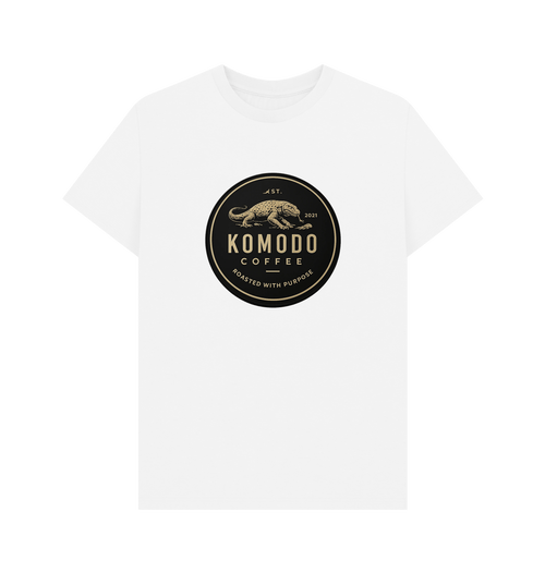 White Printed T-shirt Front
