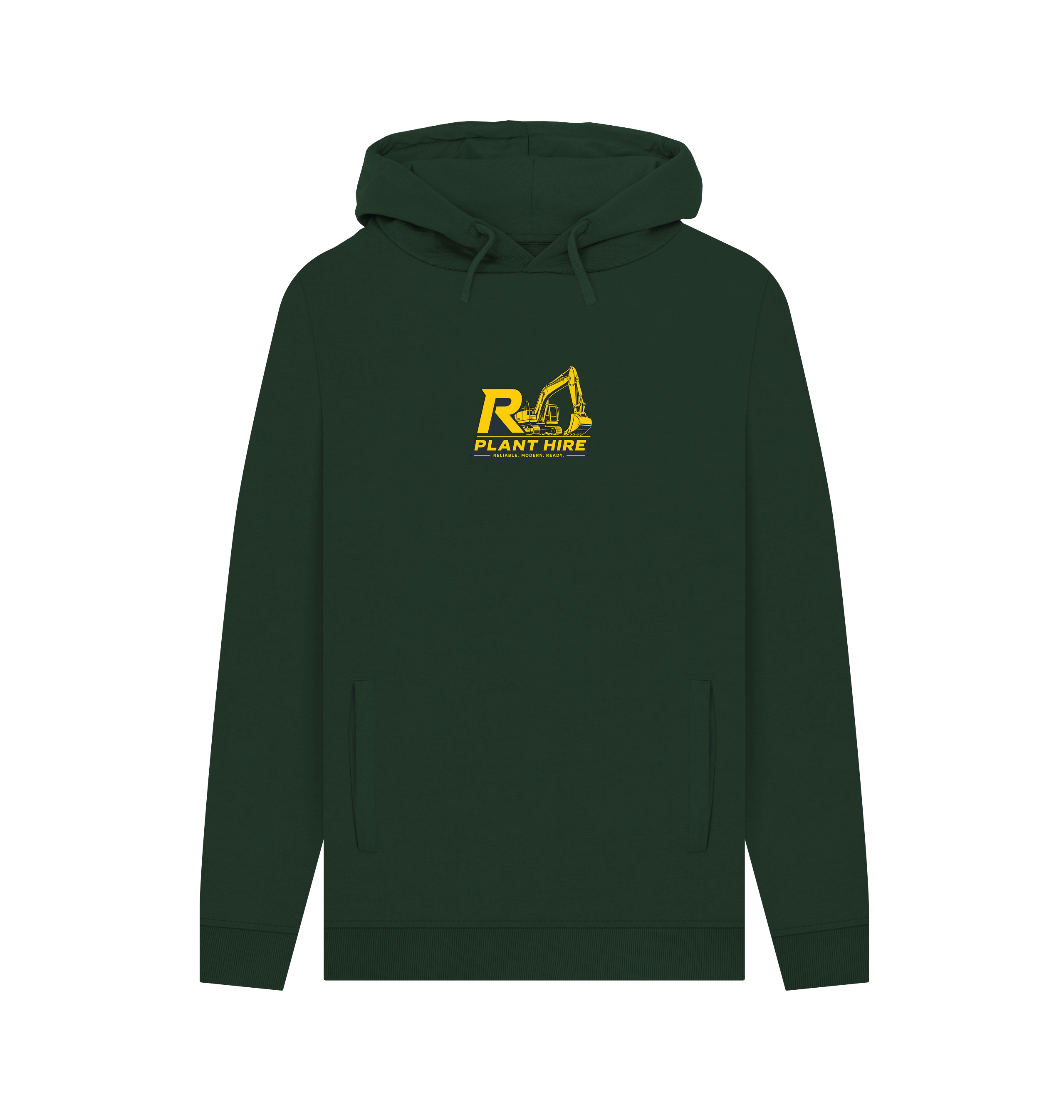 Evergreen Printed Hoody Front
