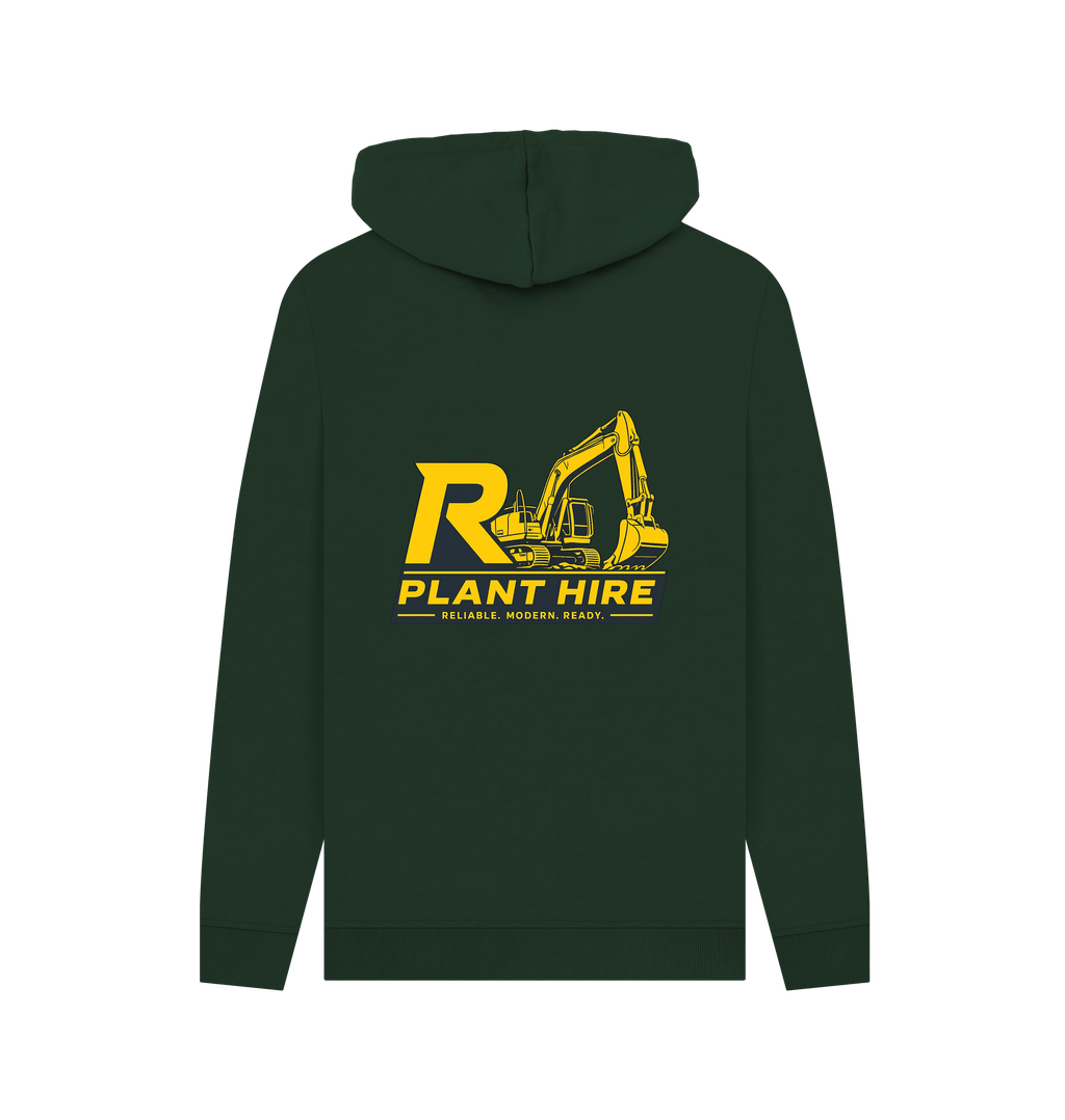Evergreen Printed Hoody Back