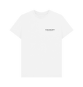 White Printed T-shirt Front